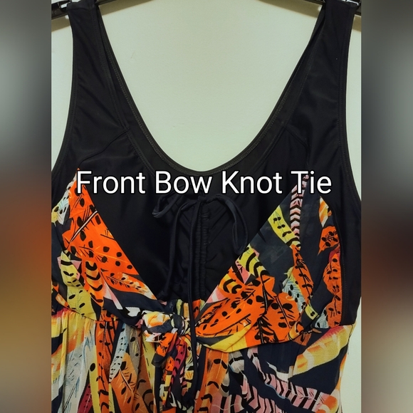 Plus Size Swim Dress Wantdo - Picture 4 of 16